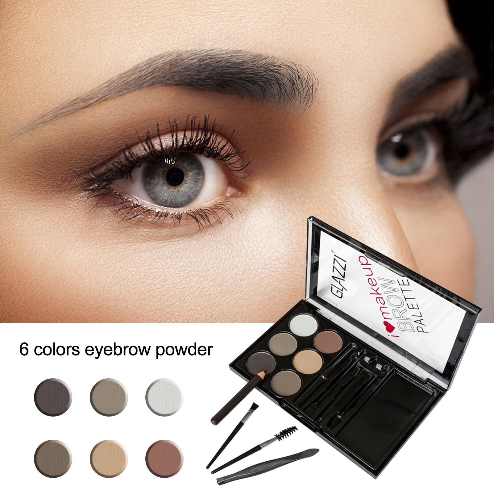 GLAZZI eyebrow palette