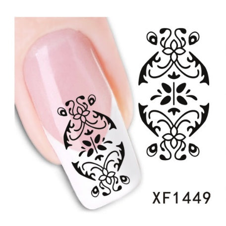 Watermark Nail Sticker