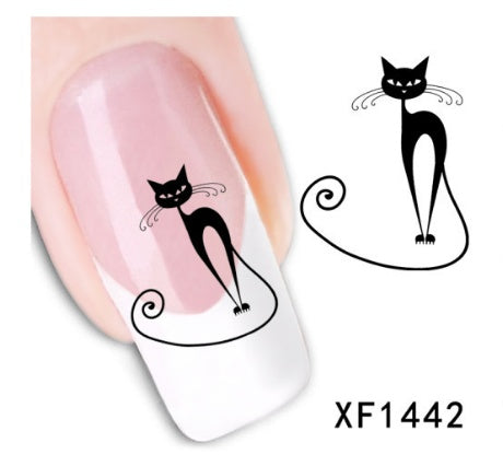 Watermark Nail Sticker