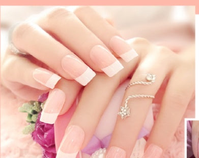 Long French Nails