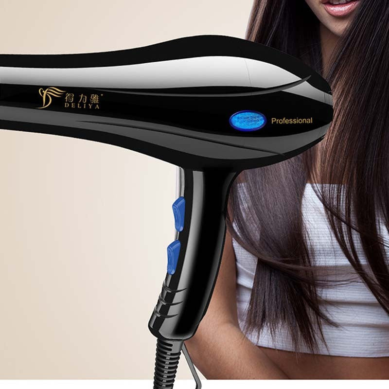 High-Power Hair Dryer with Blue Light Negative Ion