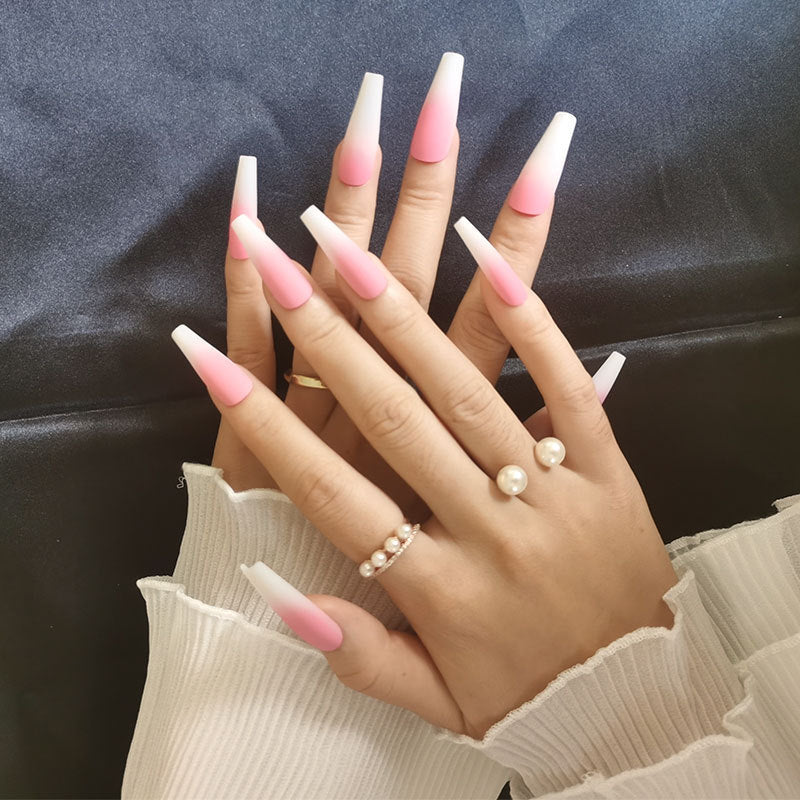 Long Pointed Ballet Nails