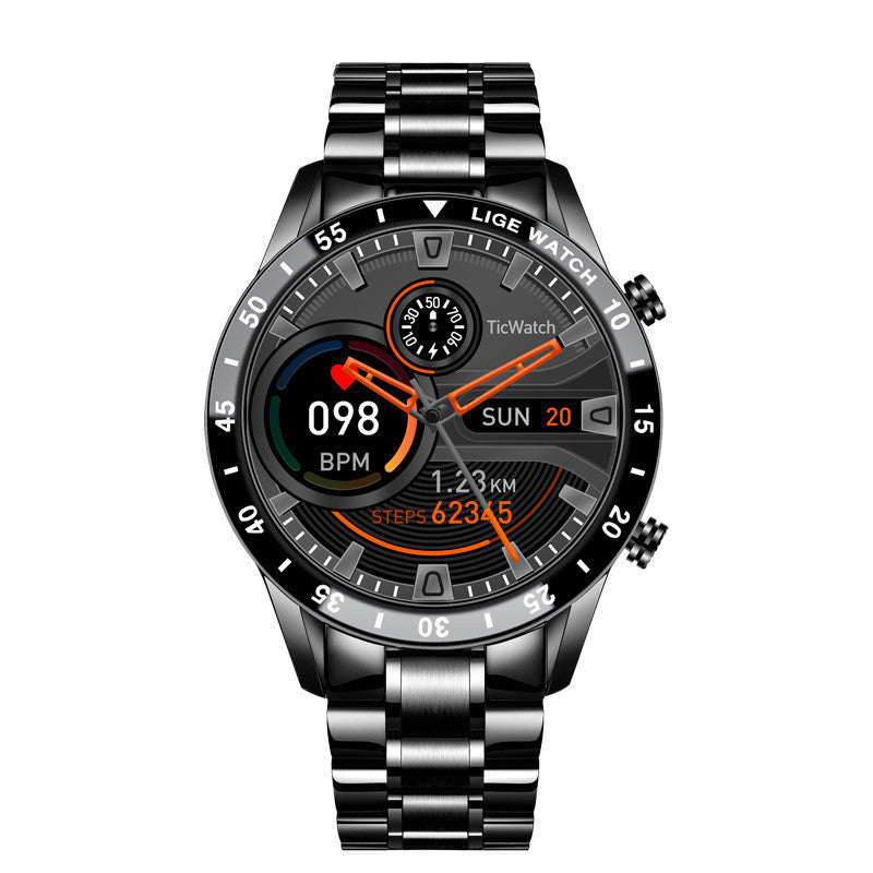 Waterproof Smart Watch  with Pedometer, Blood Pressure and Heart Rate