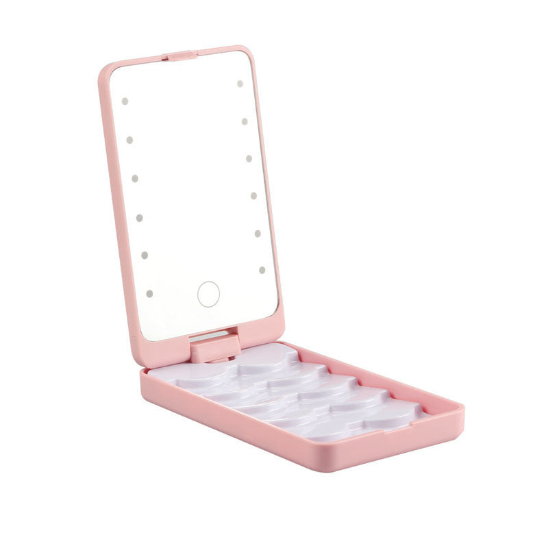 Portable Led Makeup Mirror for Eye Lashes
