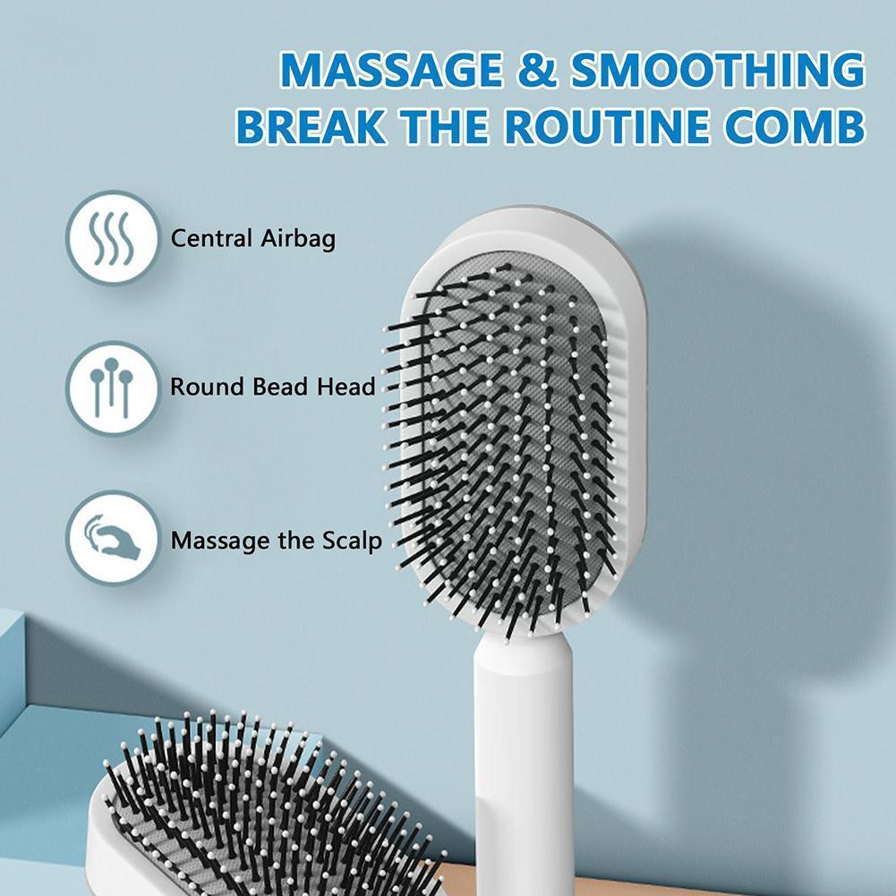 Self-Cleaning Hair Brush