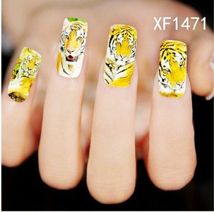 Watermark Nail Sticker