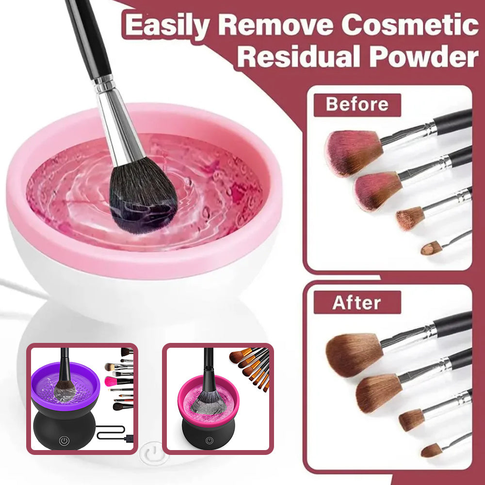 Electric Cosmetic Brush Cleaner with USB