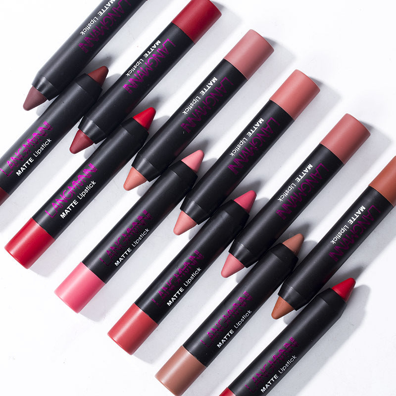 Non-Stick Matte Lipstick And Lip Gloss Set