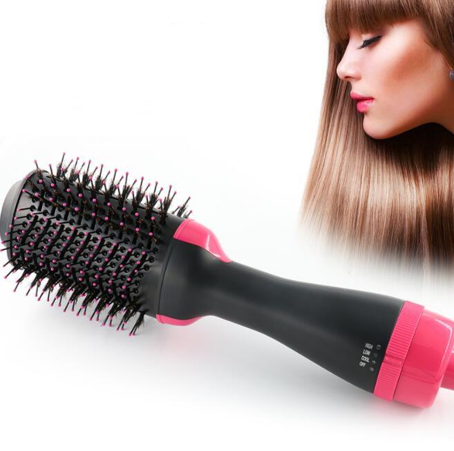 One-Step Electric Hair Dryer and Straightener