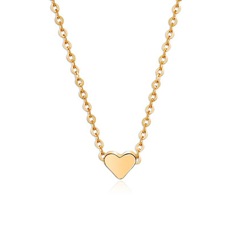 Gold Color Double-sided Love Pendant