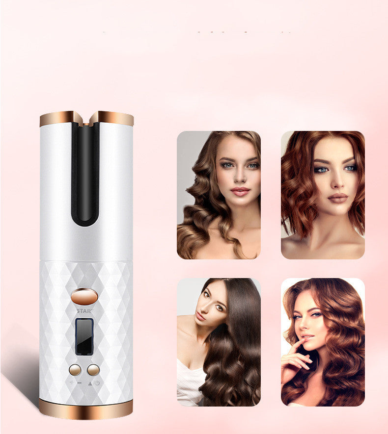 Rechargeable LCD Automatic Hair Curler