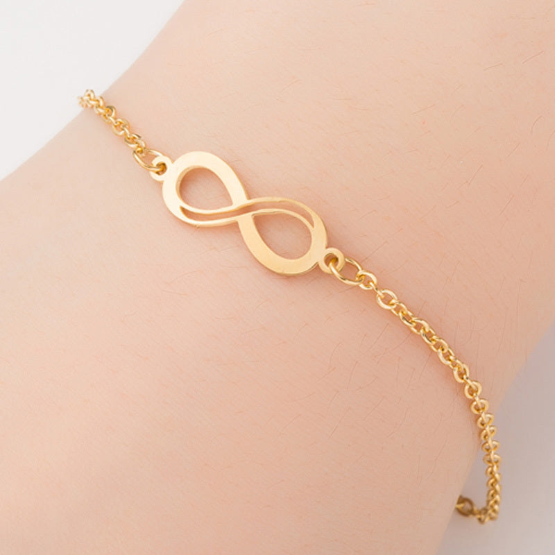 Gold Charm Bracelet for Women