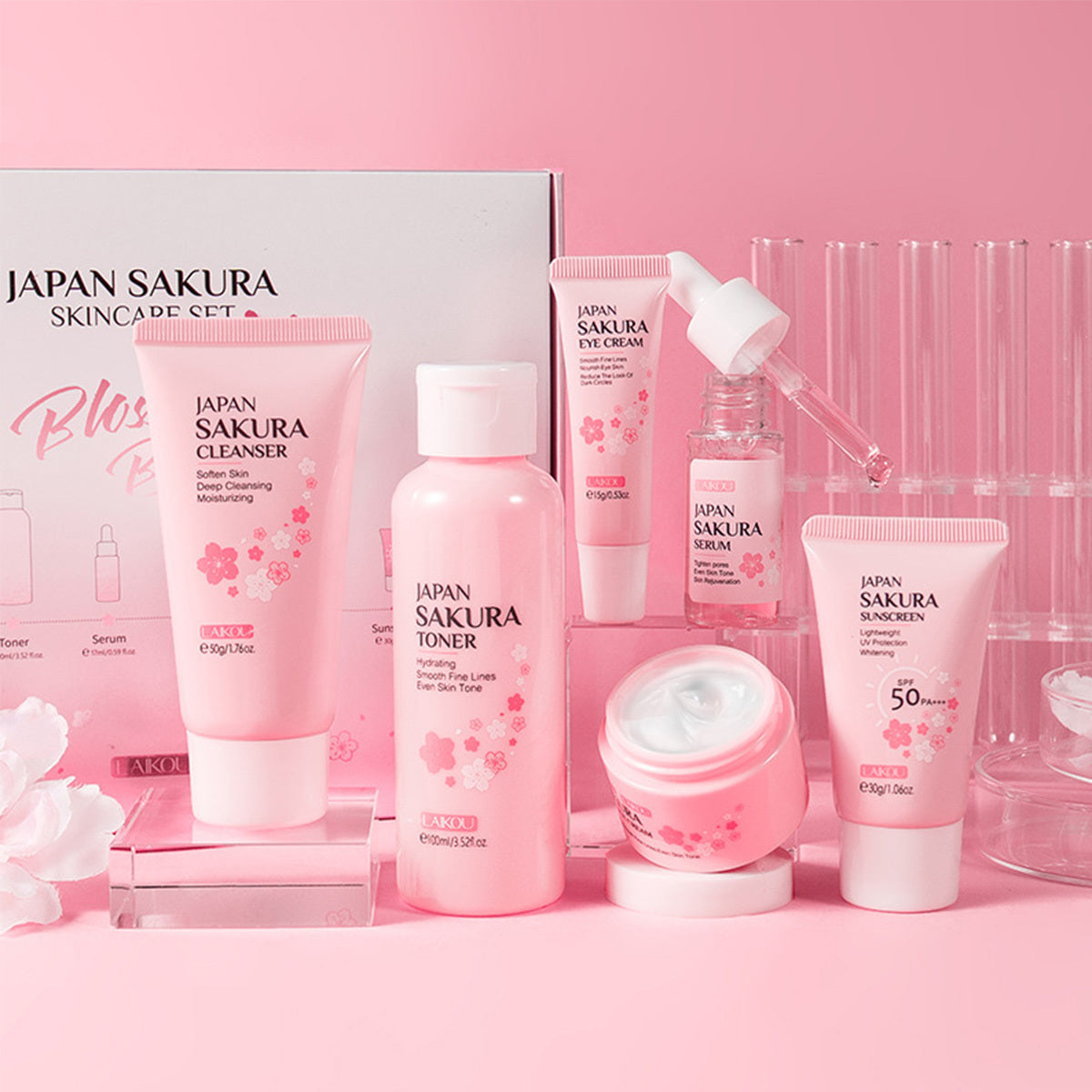 Japan Sakura Skin Care Set