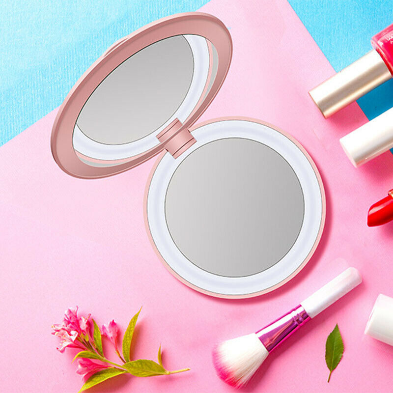 Portable Makeup Mirror with Light