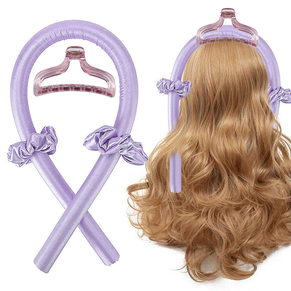 Silk Ribbon Heated Hair Curlers