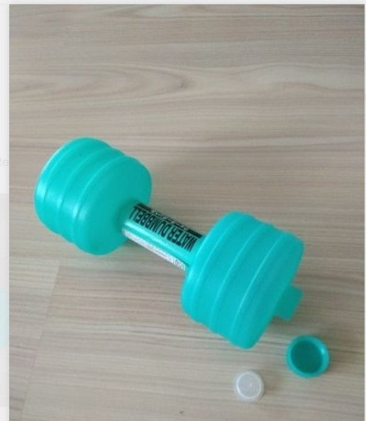 Water injection fitness body dumbbells