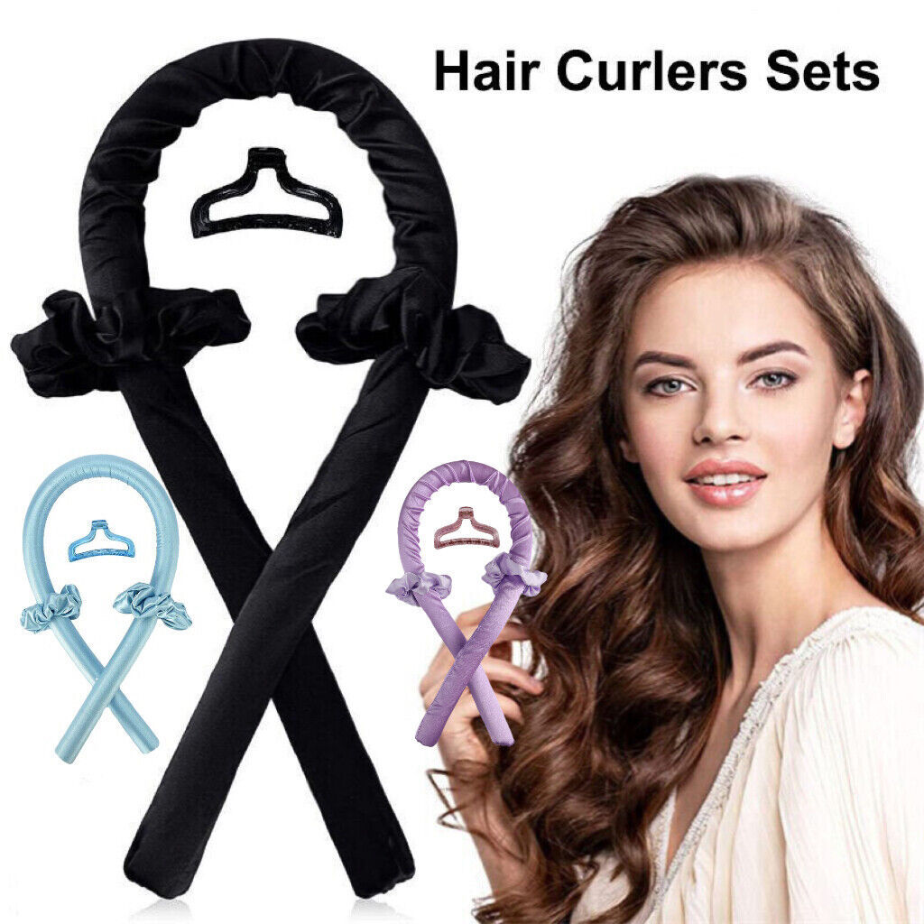 Silk Ribbon Heated Hair Curlers