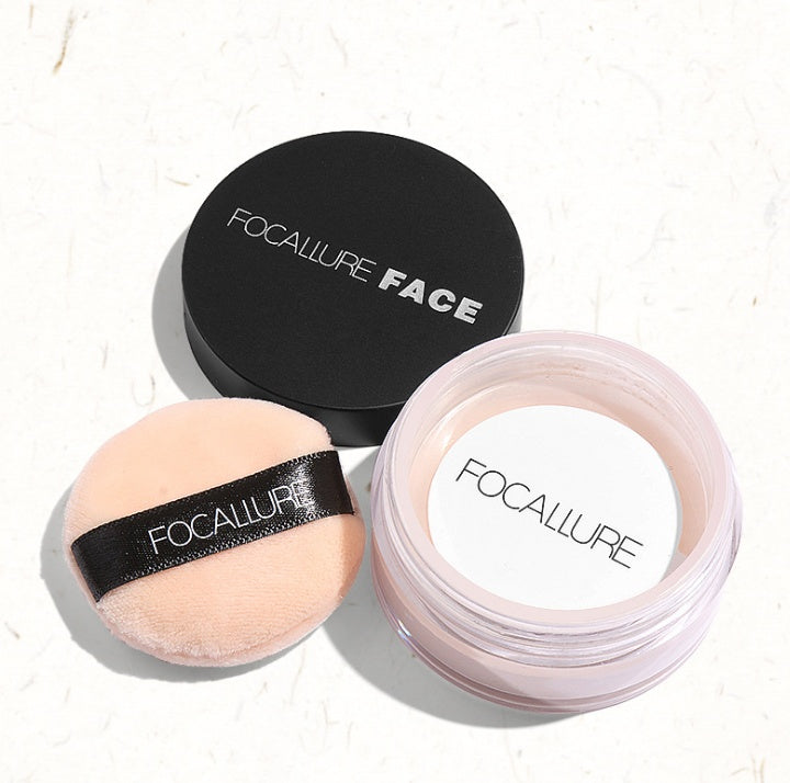 FOCALLURE Oil Control Transparent Powder