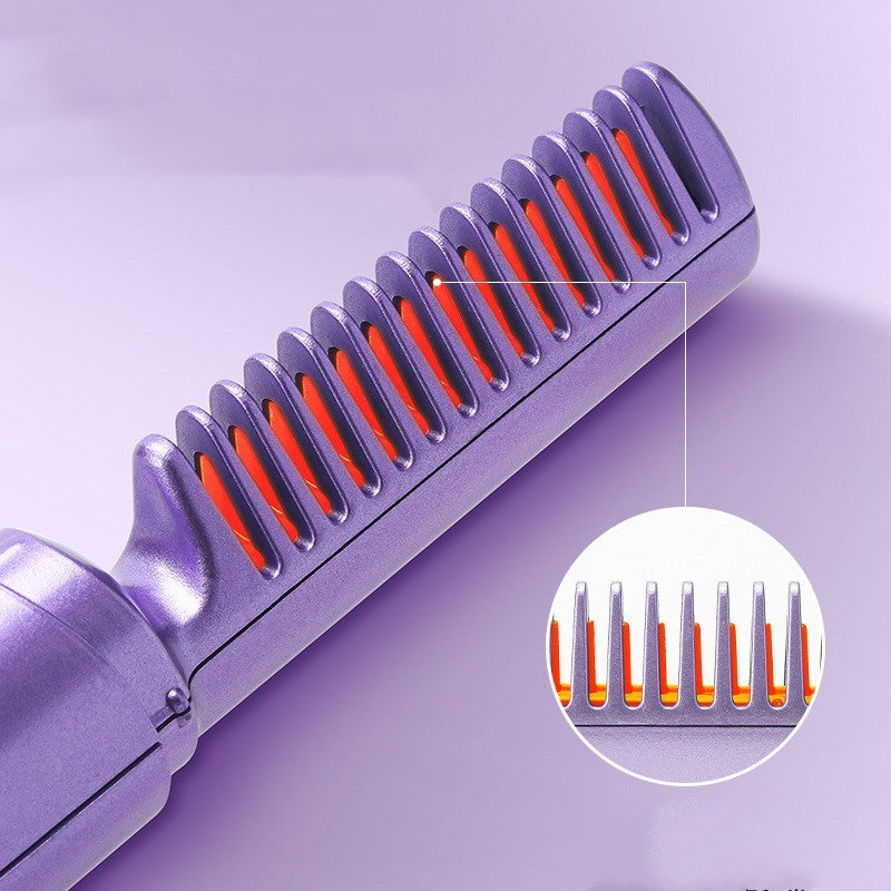 Wireless Hair Straightener and Curler Comb