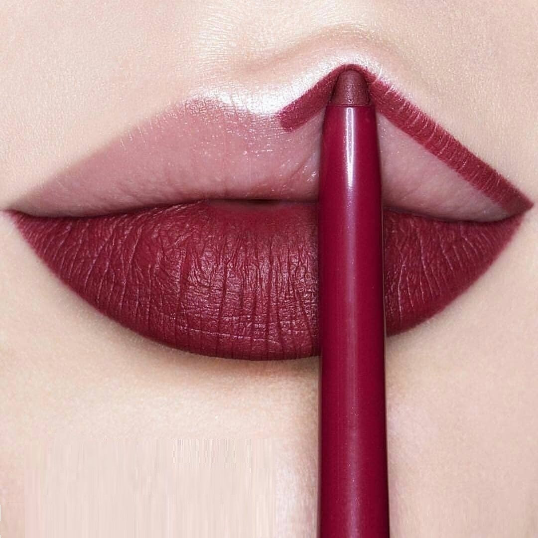 Matte Finish Long Lasting Lipstick Lip Liner