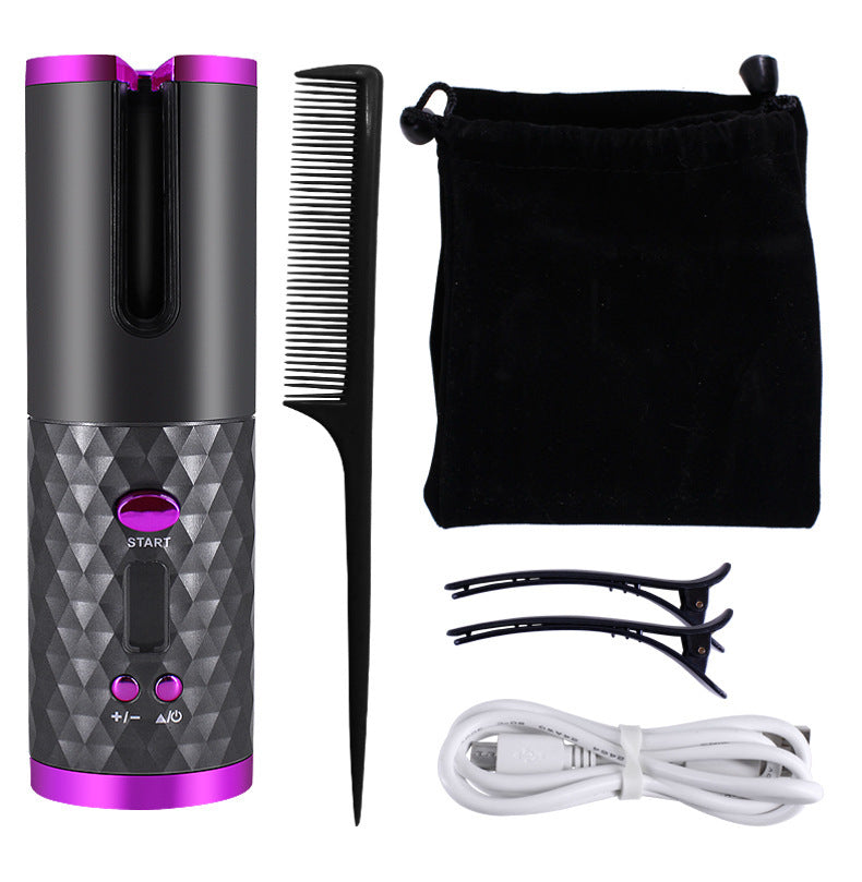 Rechargeable LCD Automatic Hair Curler