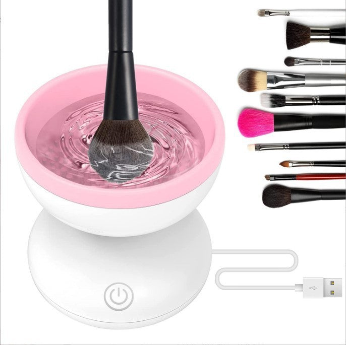 Electric Cosmetic Brush Cleaner with USB