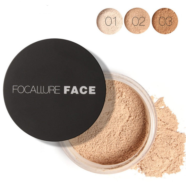 FOCALLURE Oil Control Transparent Powder