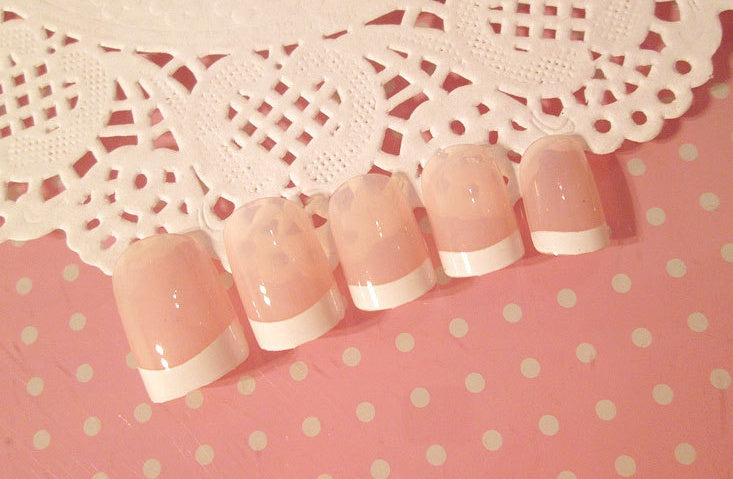 Long French Nails