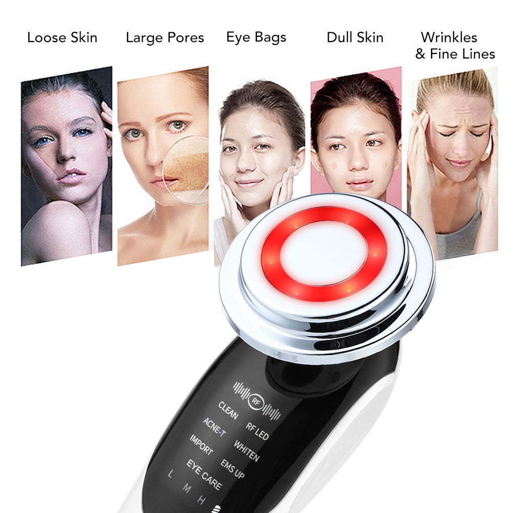7-in-1 Facial Massager and Cleansing Device