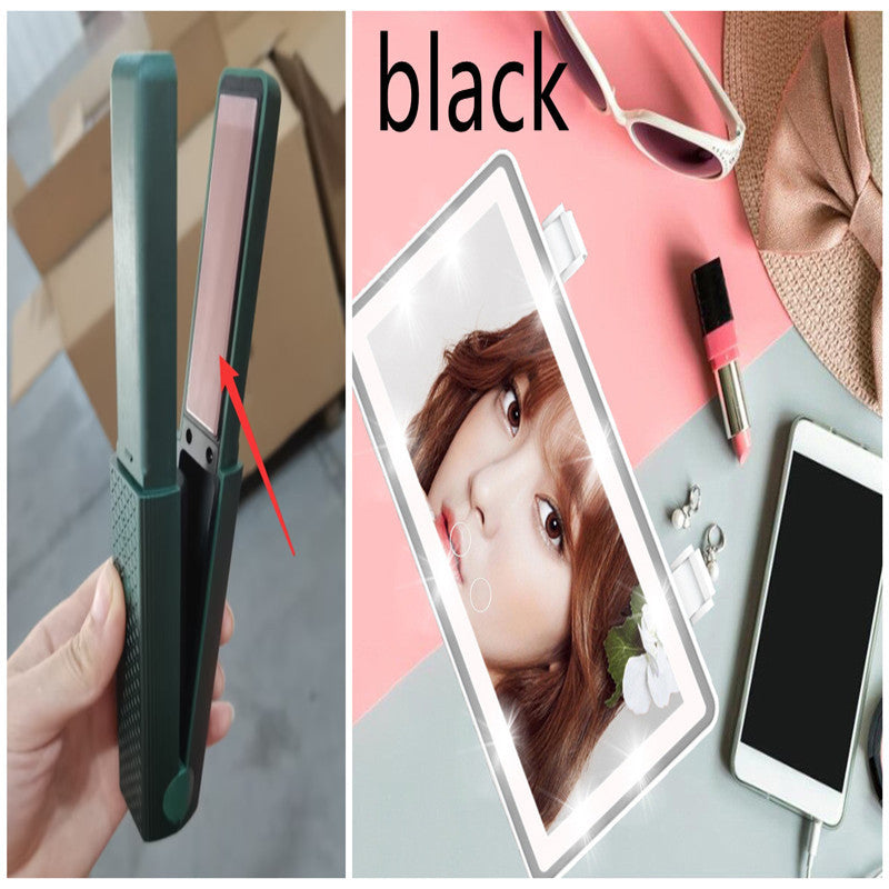 Cordless USB Hair Straightener and Curler