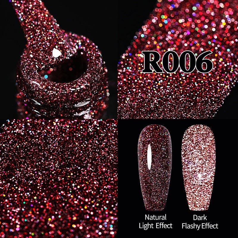 Glitter Reflective Gel Nail Polish