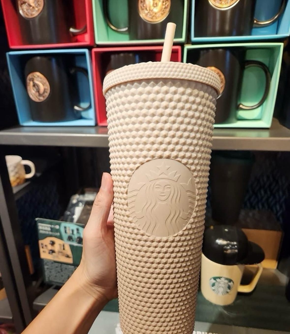 Starbucks Plastic Cup Bling 24oz