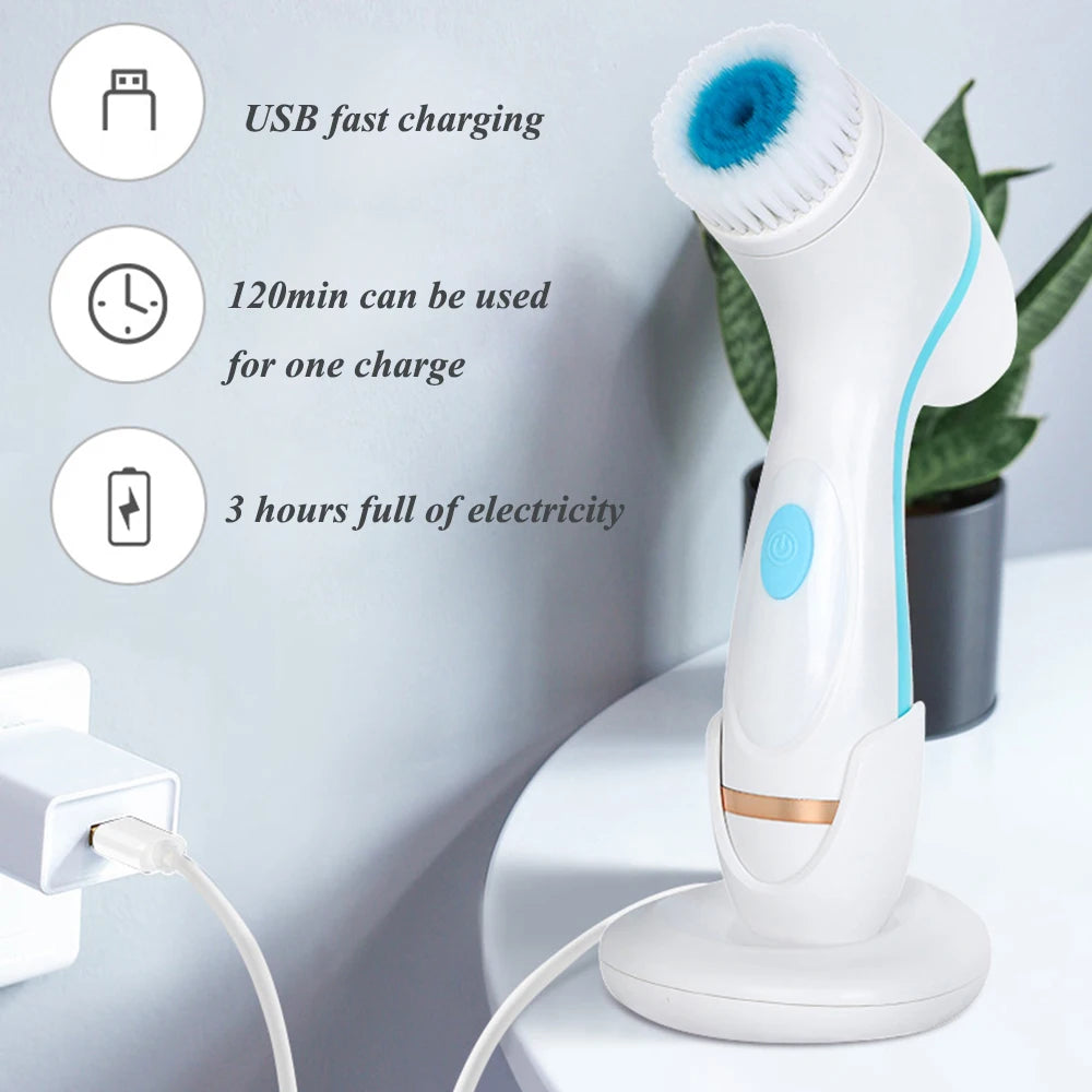 Facial Cleansing Brush for Deep Cleaning