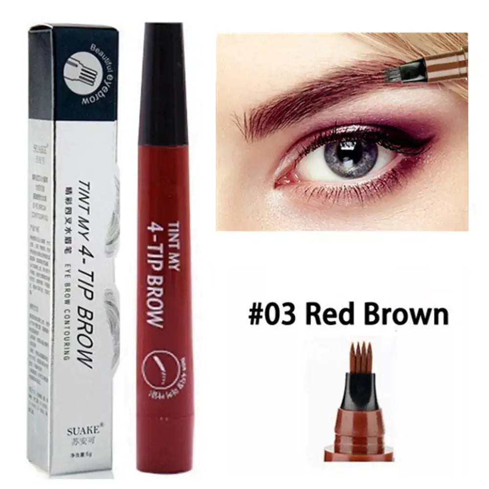 Water-resistant Microblading Eye Brow Pen