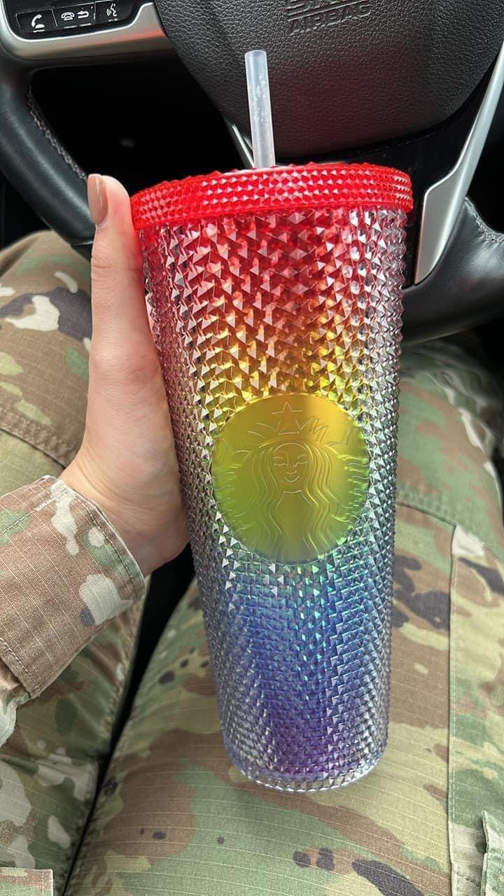 Starbucks Plastic Cup Bling 24oz