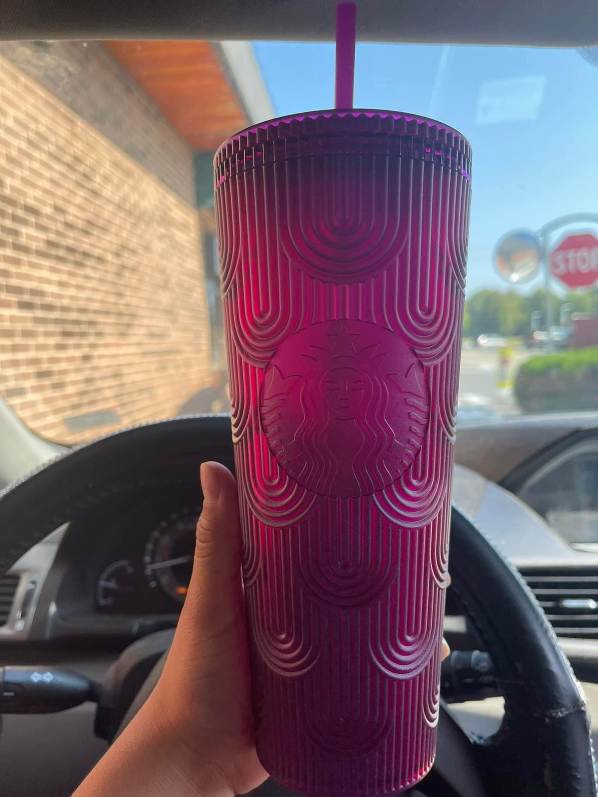 Starbucks Plastic Cup Bling 24oz