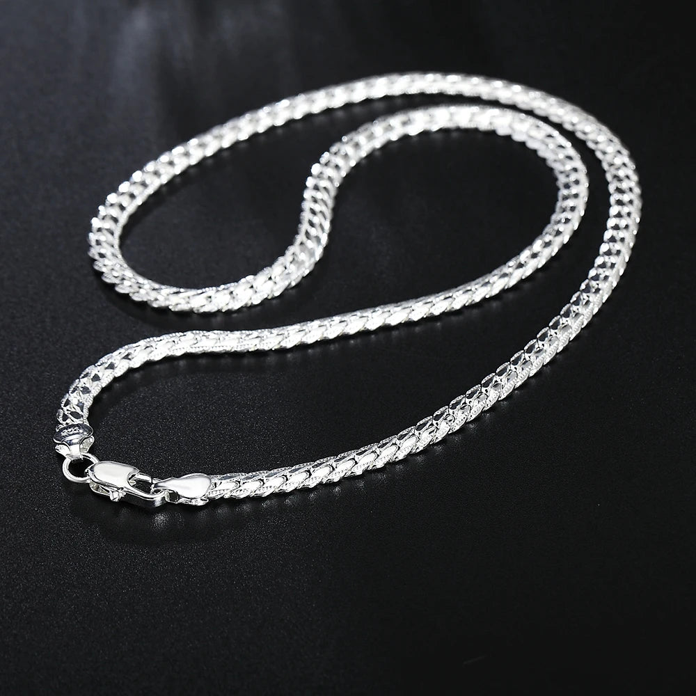 20-60cm Sterling Silver Luxury Chain Necklace Chain