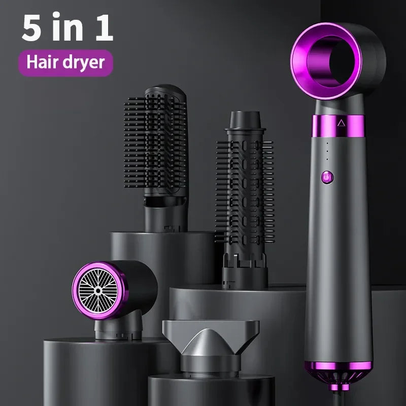 Multifunction Hair Dryer 5 in 1 Hot Air Comb