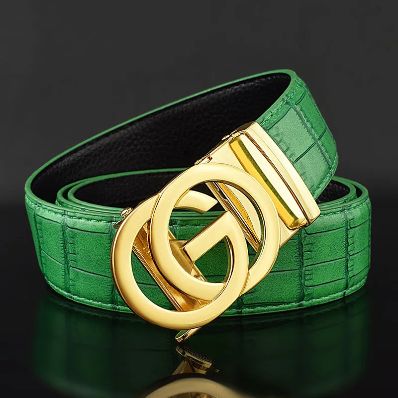 Designer Men's High Quality Leather Belt