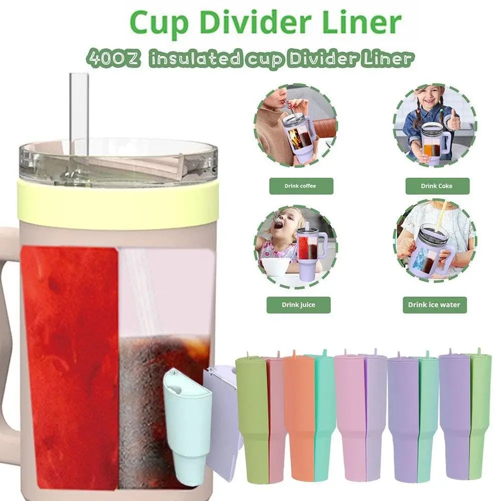 2-in-1 Drink Separator for 40oz Stanley Tumbler