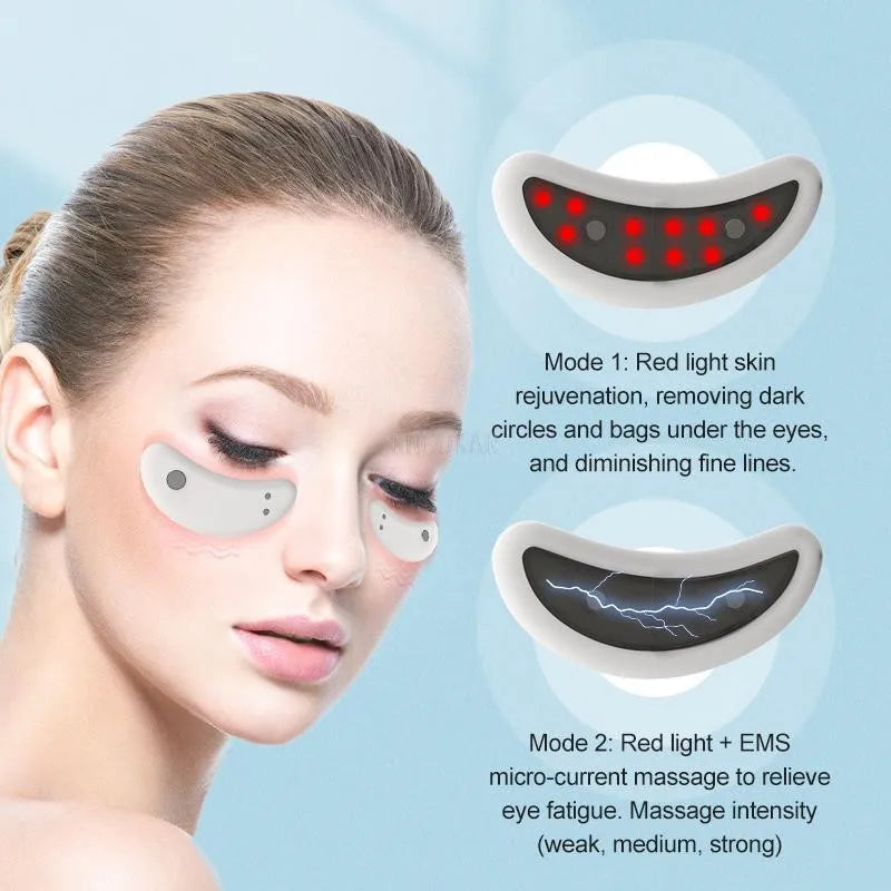 EMS Eye Relief Massager with Red Light Therapy