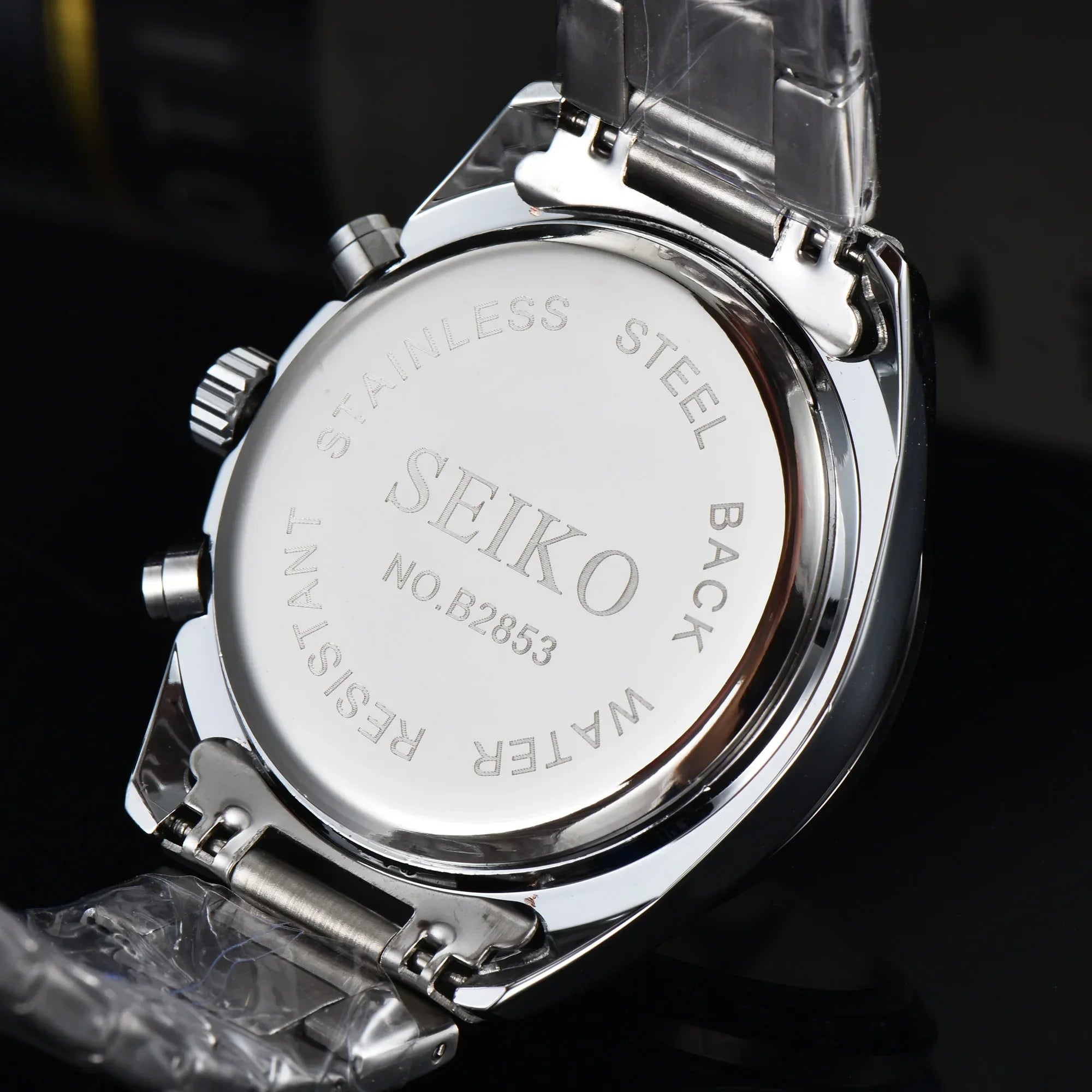 Seiko Luxury Mens Quartz Wrist Watch