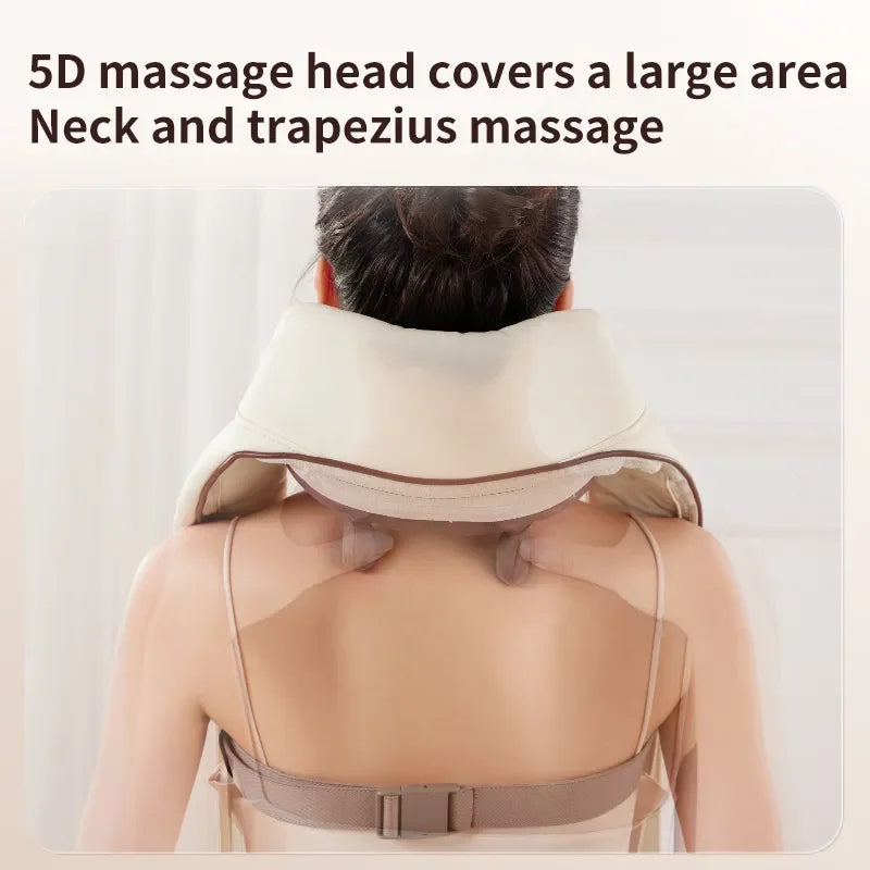 Wireless Electric Shiatsu Neck and Back Massager