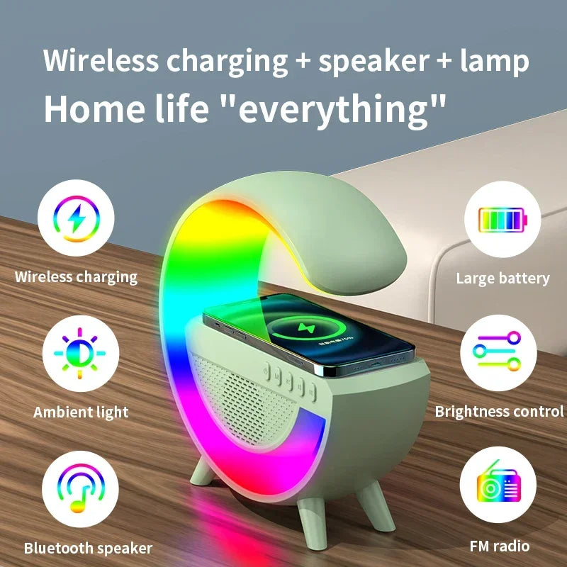 Multifunction Wireless Charger with Night Stand