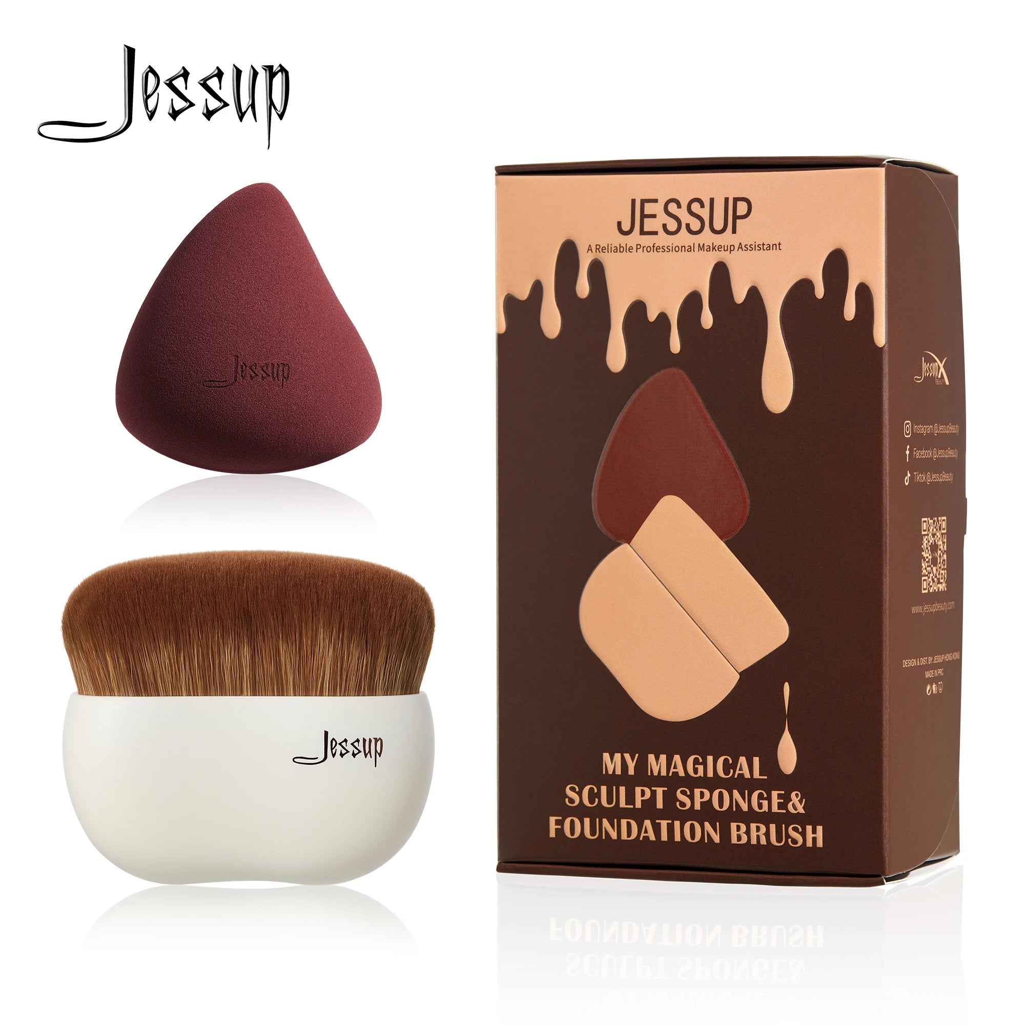 Jessup Makeup Brush for Foundation