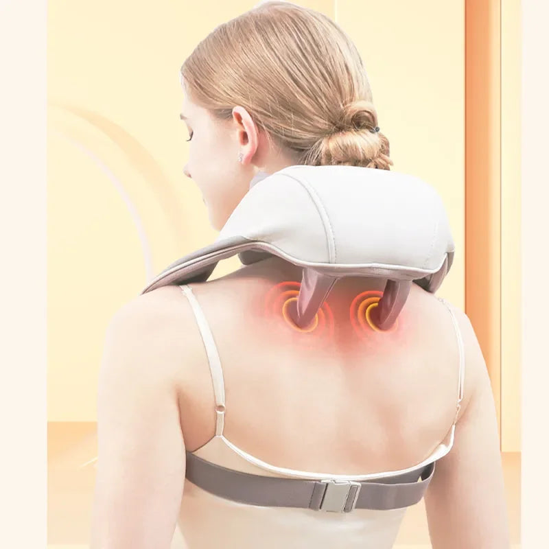 Wireless Electric Shiatsu Neck and Back Massager