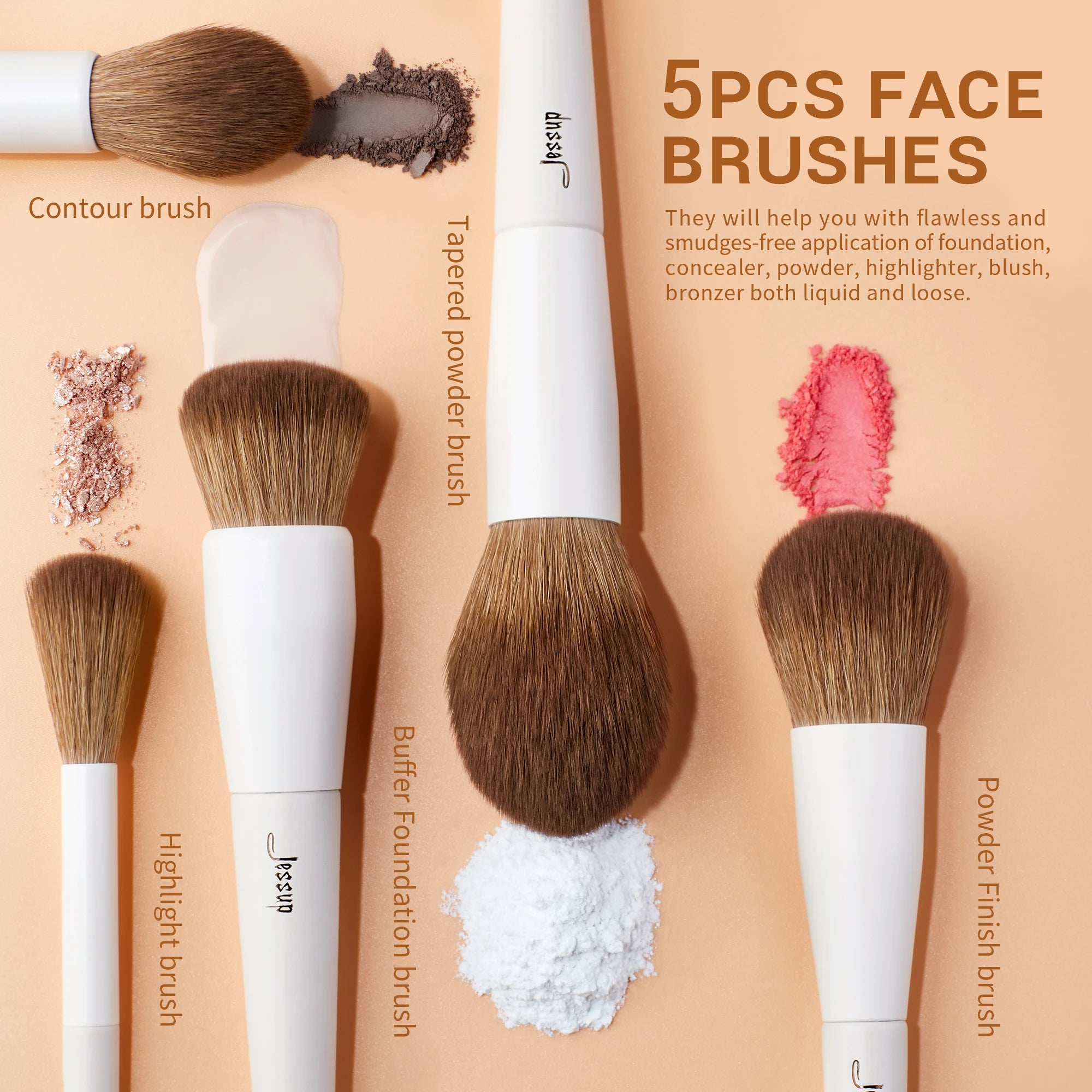 Makeup Brushes 10-14pc