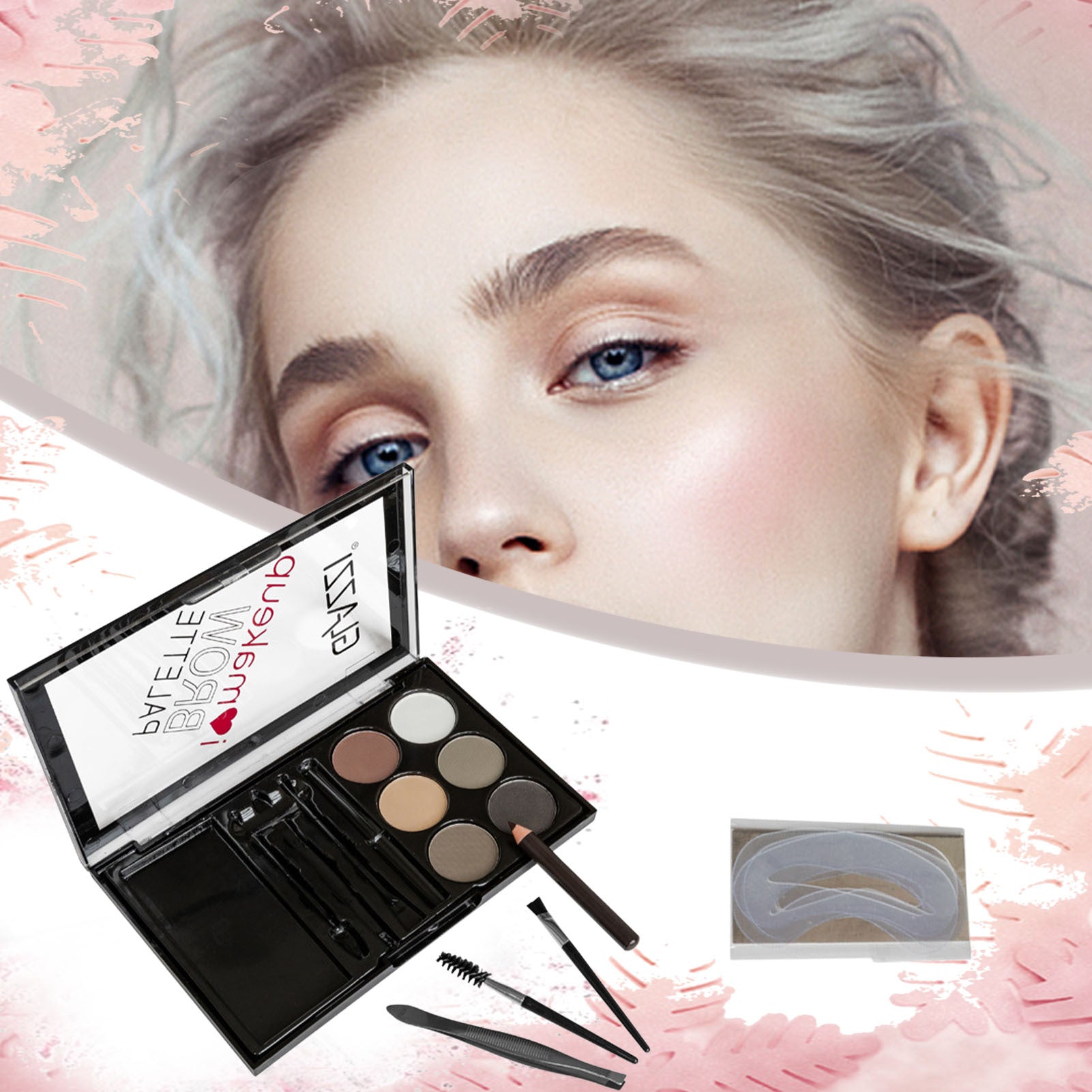 GLAZZI eyebrow palette