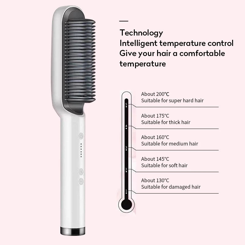 New 2 In 1 Hair Straightener and Curling Tong