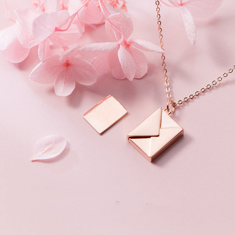 Envelope Lovers Necklace